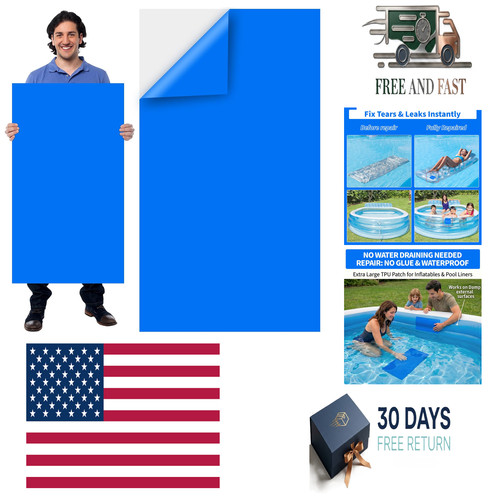 Extra large pool - patch, repair