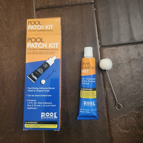 Pool vinyl patch repair kit - vinyl,