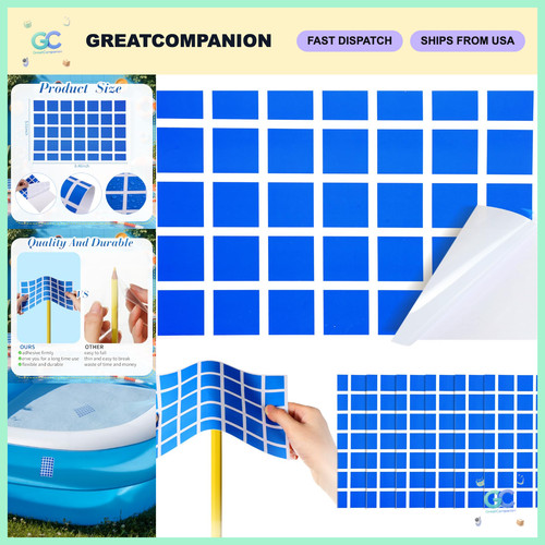 Large vinyl pool patch - large,